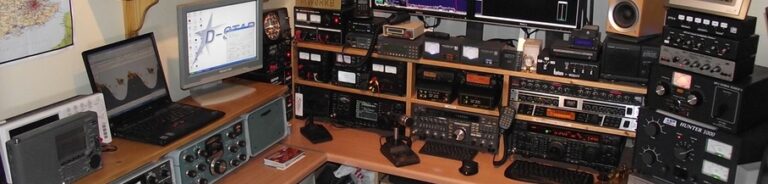 Una tipica stazione radioamatoriale